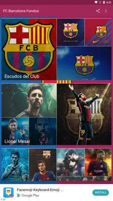 FC Barcelona Fondos android App screenshot 0